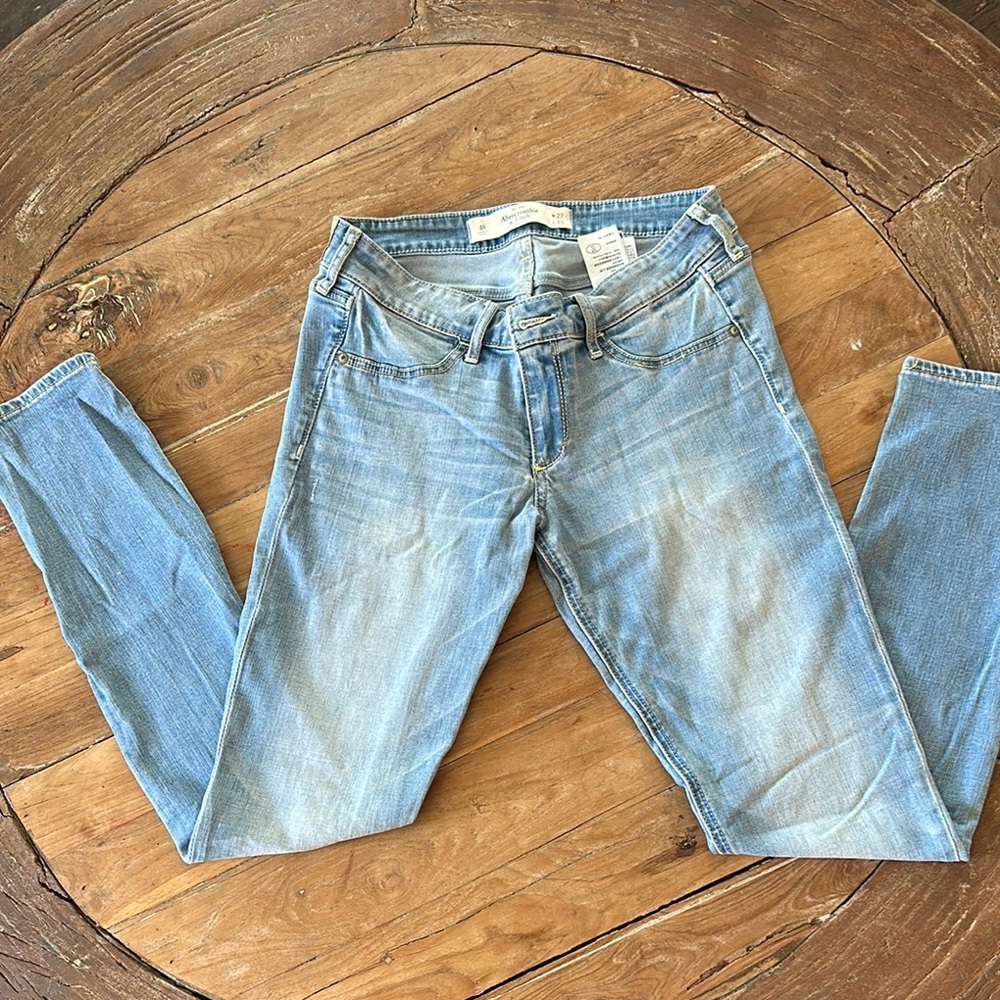 Abercrombie & Fitch Light Blue Jeans